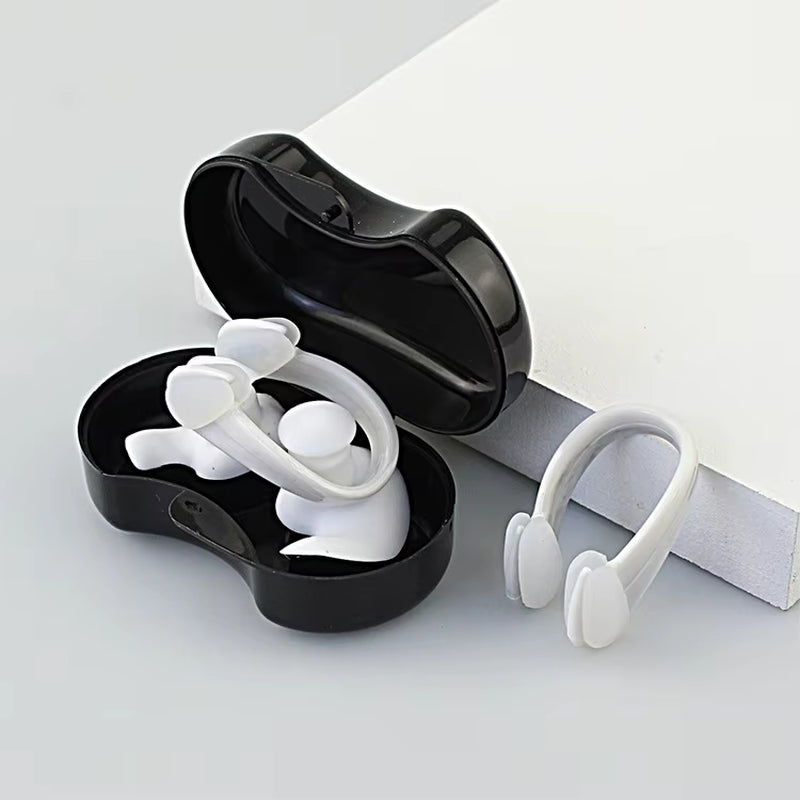 Swimming Nose Clip & Earplug Set – Eco-Friendly for Kids & Adults