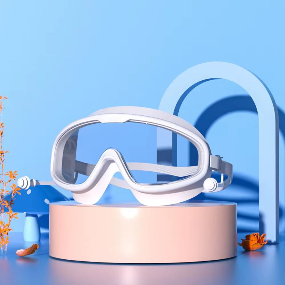 Kids Swim Goggles – Anti-Fog, No-Leak, Clear Wide Vision for 3–15 Years Old