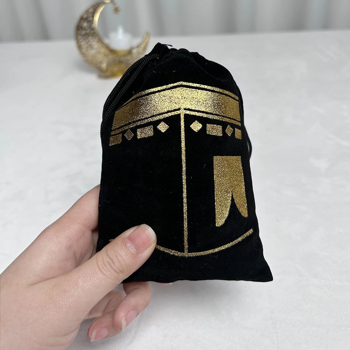 6Pcs Eid Mubarak Candy Sack Muslim Islamic Ramadan Kareem Iftar Party Happy Al-Adha Kid Boy Girl Friend Family Present Gift Bags
