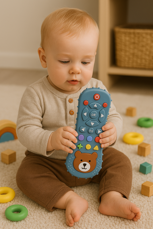 1PCS Baby Teething Toys – Silicone Remote
