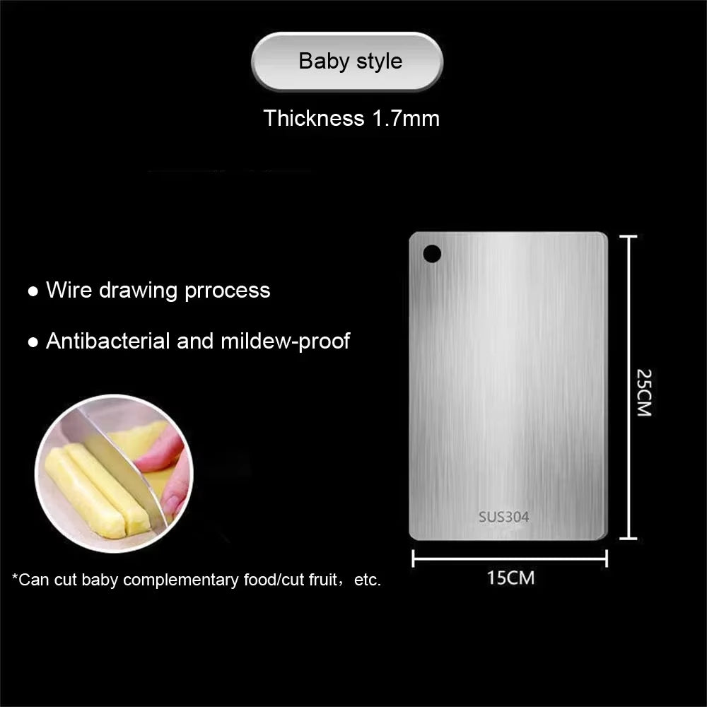 Multi-Purpose Steel Cutting & Dough Kneading Board – Hygienic & Durable
