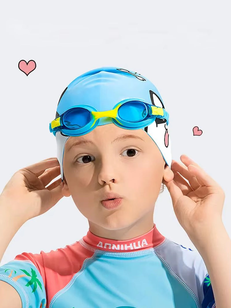 Swimming Goggles for Kids Youth Age 3-14 Years Old Anti-Fog 100% UV Protection Clear Vision No Leaking Quick Adjustable Strap