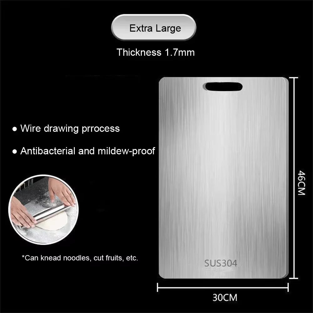 Multi-Purpose Steel Cutting & Dough Kneading Board – Hygienic & Durable