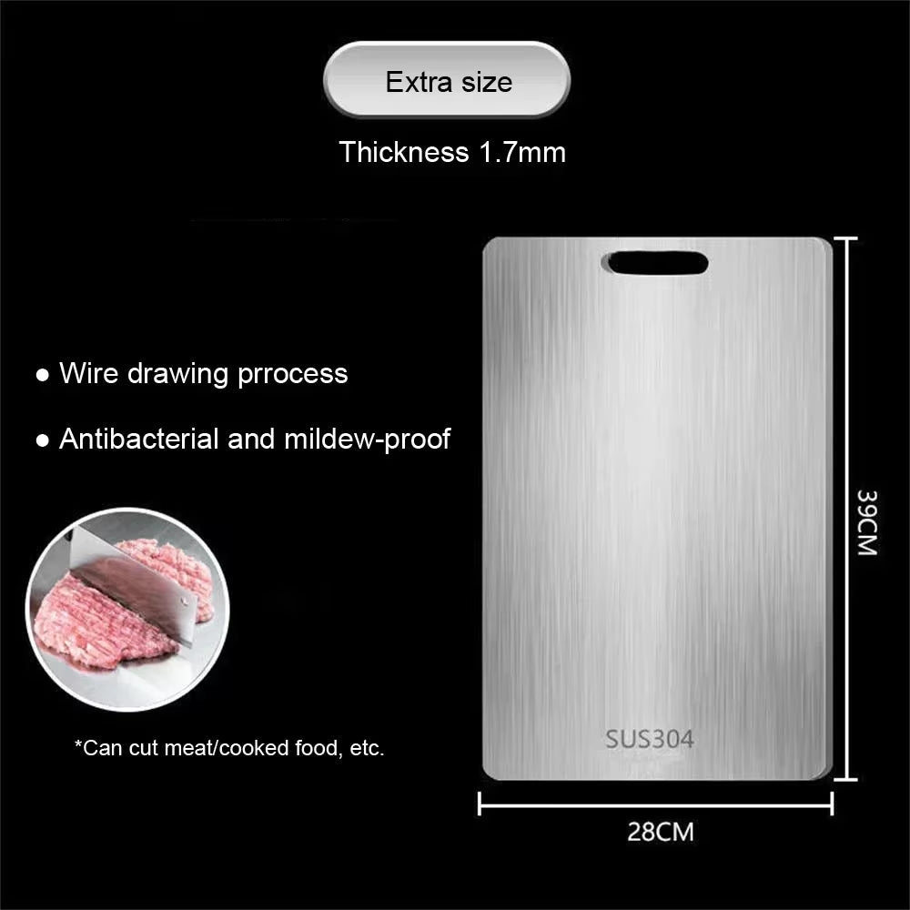 Multi-Purpose Steel Cutting & Dough Kneading Board – Hygienic & Durable