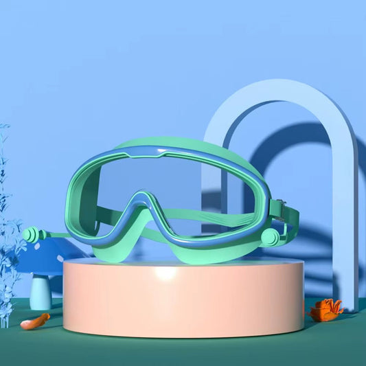 Kids Swim Goggles – Anti-Fog, No-Leak, Clear Wide Vision for 3–15 Years Old
