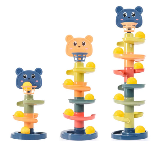 Montessori Rolling Ball Toy – Educational Toy for Babies