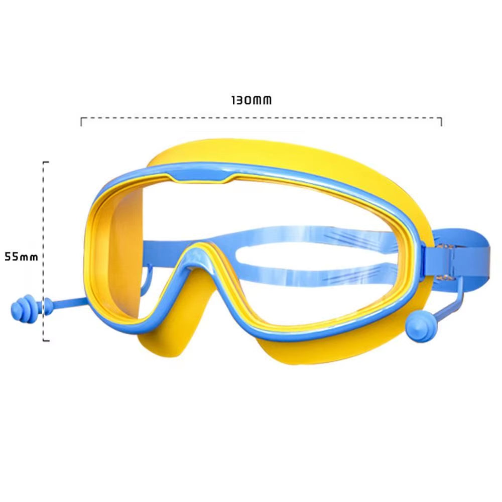 Swim Goggles for Kids Toddler 3-15 anti Fog No Leak Clear Wide Vision Swim Glasses Boys Girls Pool Beach Swimming Accessories