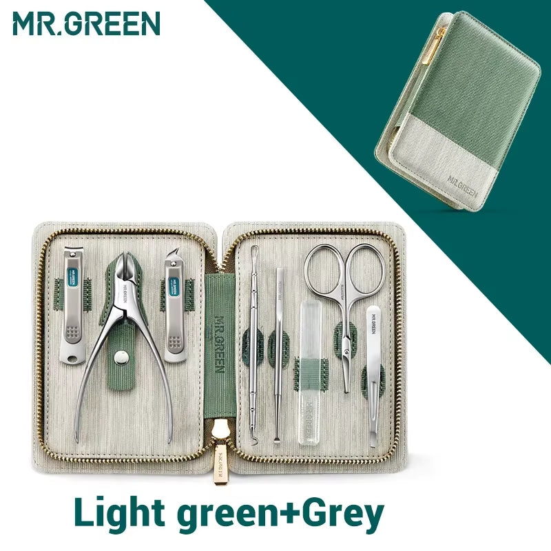 Manicure & Pedicure Set – Stainless Steel Nail Clippers with Travel Case