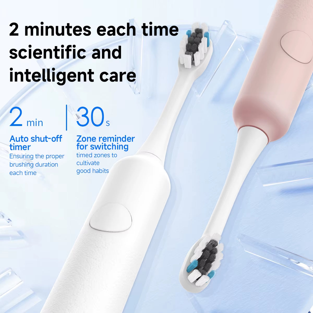 DOCO Sonic Electric Toothbrush 3-Gear Vibration Mode Smart Whitening Oral Clean Tooth Brush Personal Care Appliances